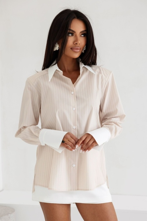 Koszula ÉLISE beige